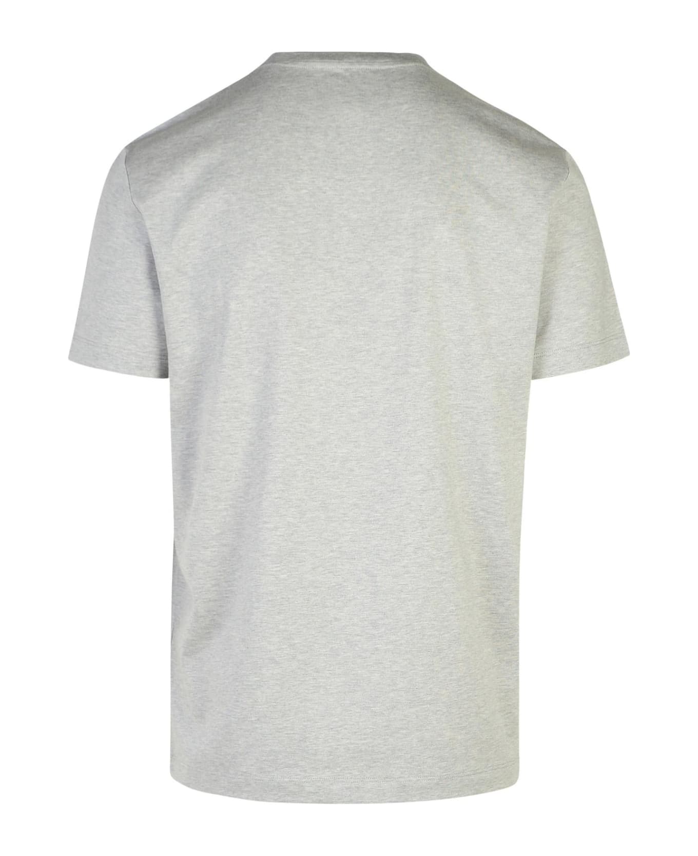 Versace Gray Cotton T-shirt | italist