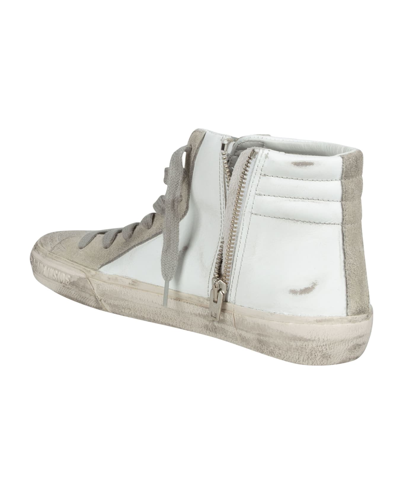 Golden Goose Classic Slide Sneakers - White/Ice