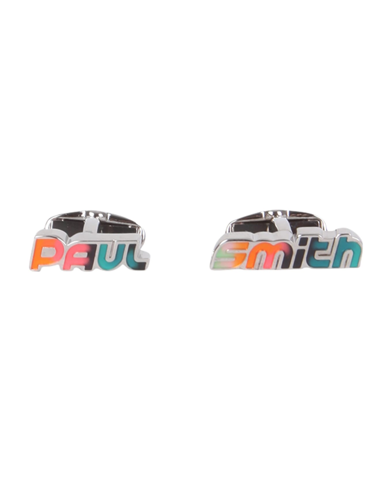 Paul Smith Link Logo Cufflinks - MULTICOLOR