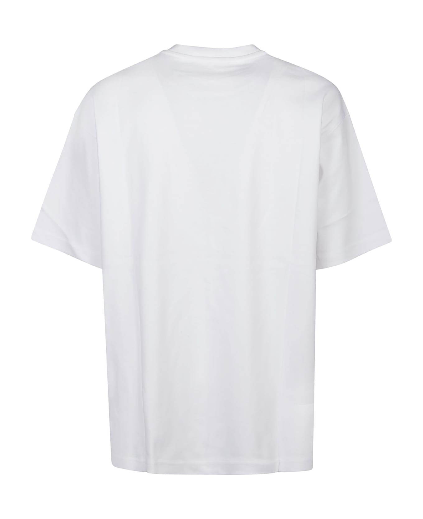 Versace Jeans Couture Logo Dripping T-shirt - White シャツ