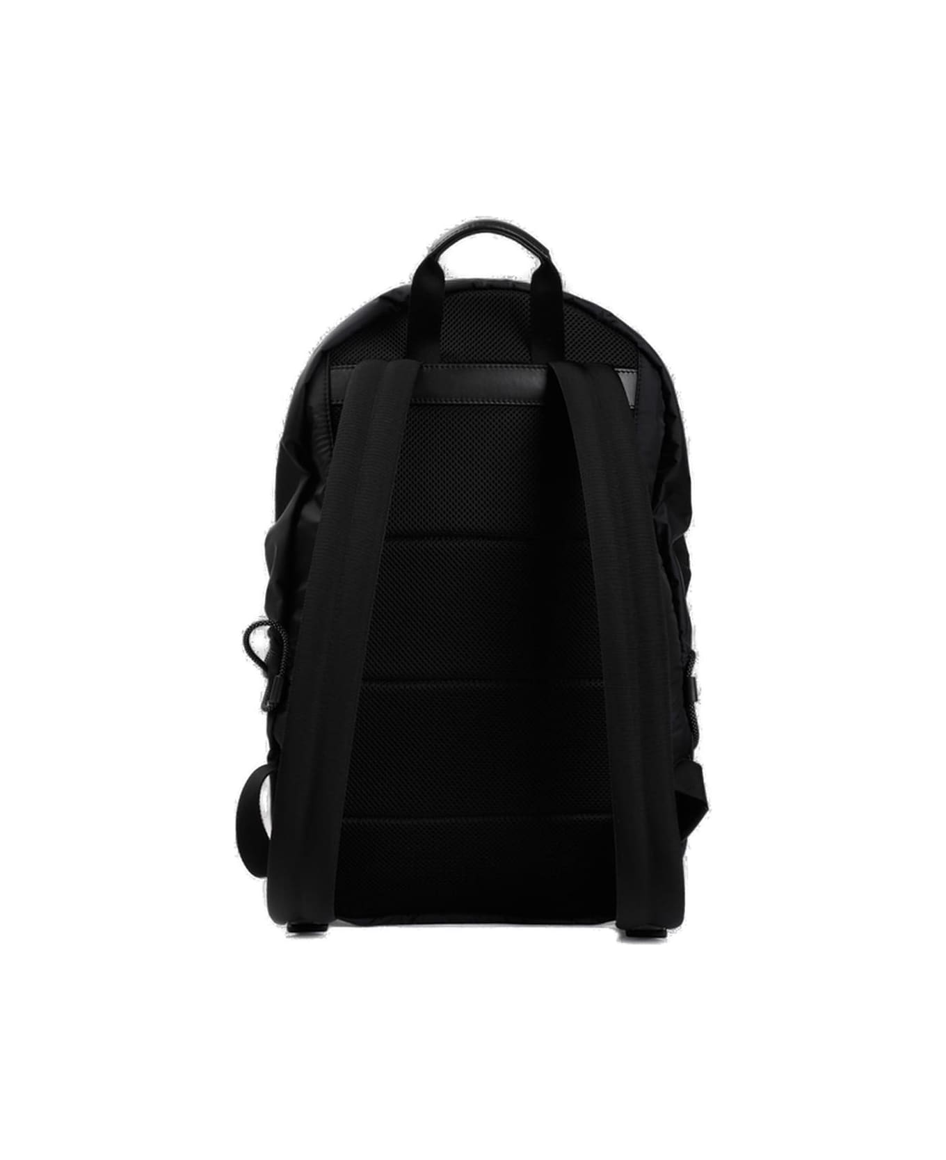 Moncler Logo Patch Zip-up Backpack - 999