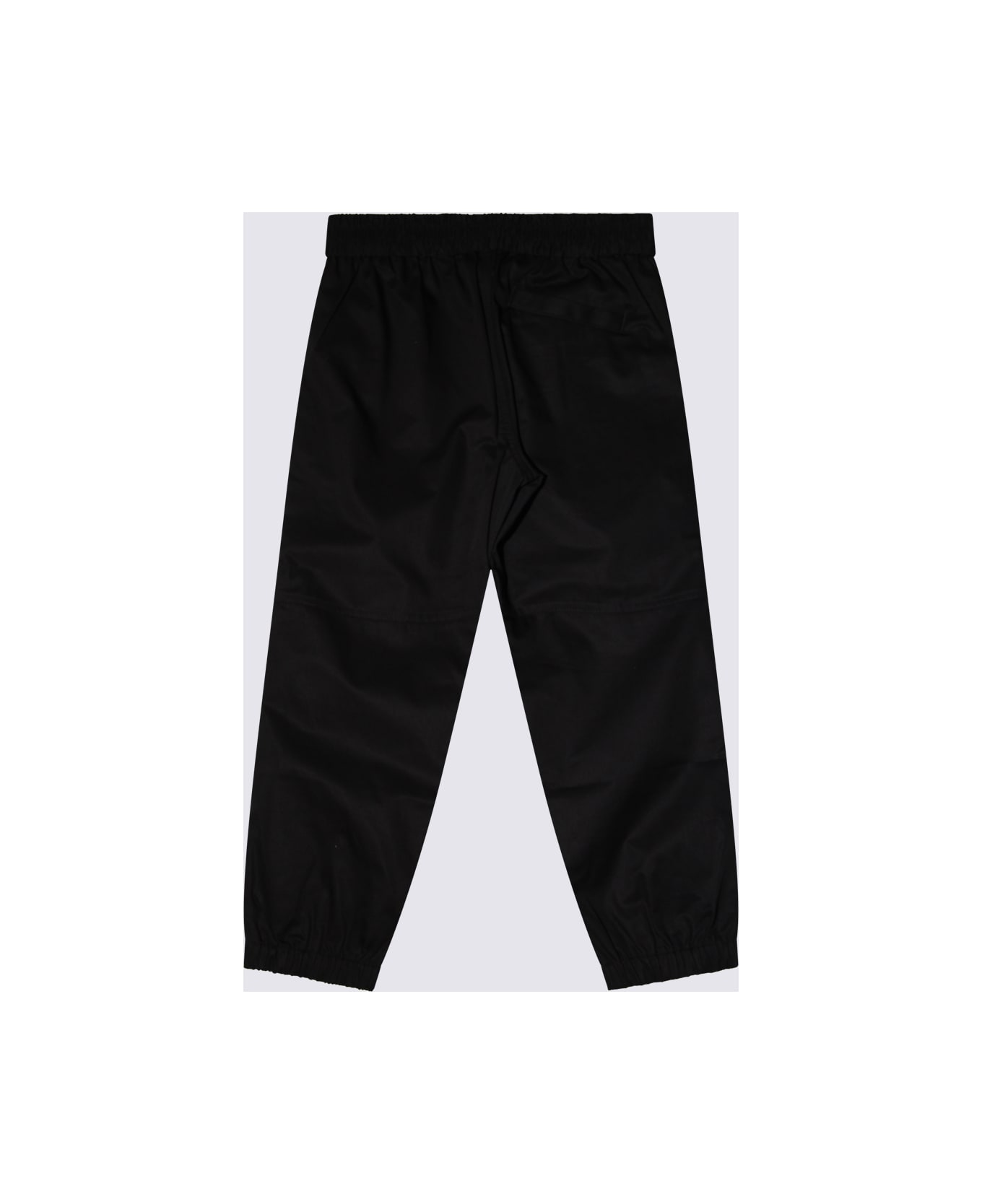 Burberry Black Cotton Pants - Black ボトムス