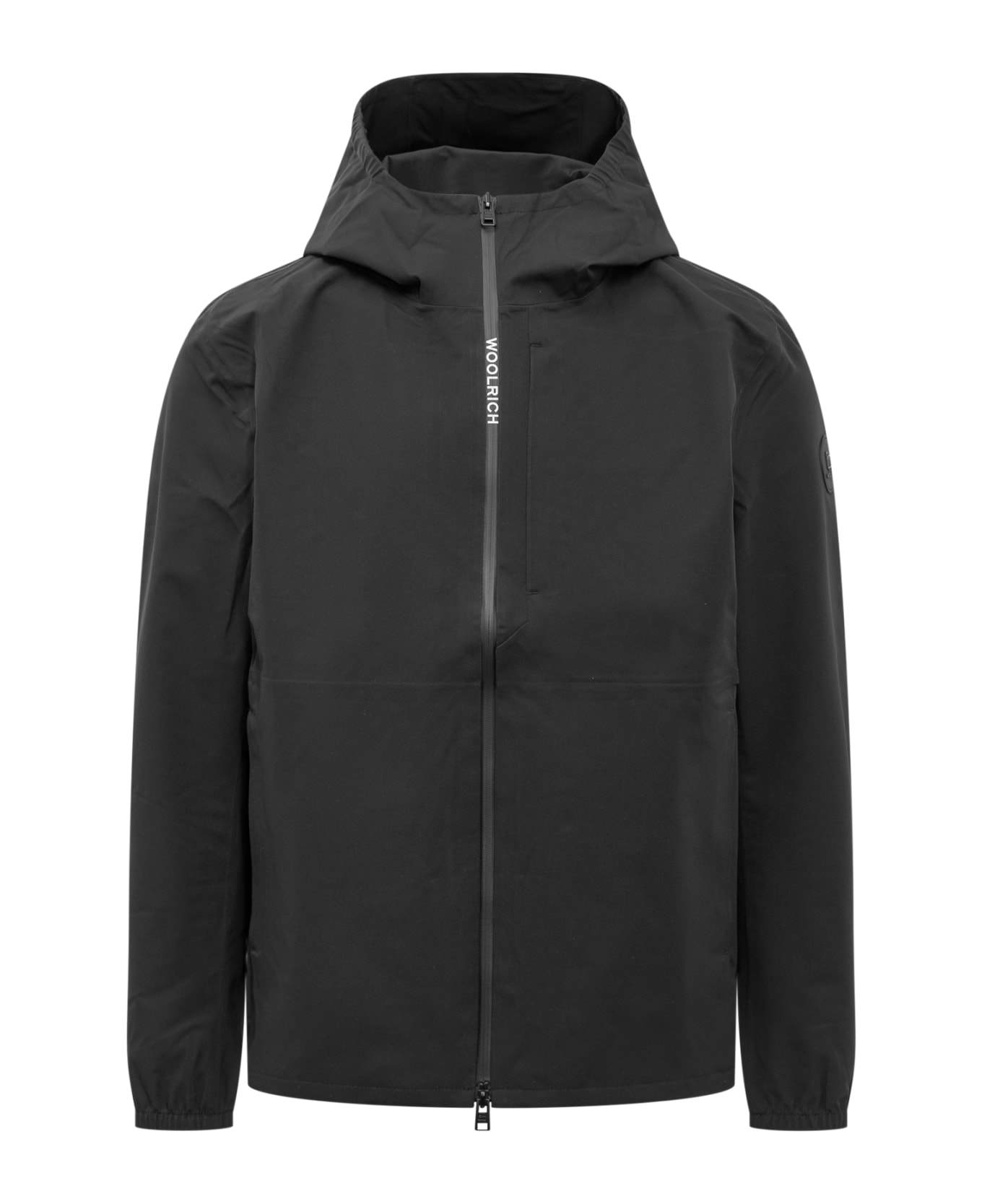 Woolrich Hooded Jacket - BLACK ジャケット