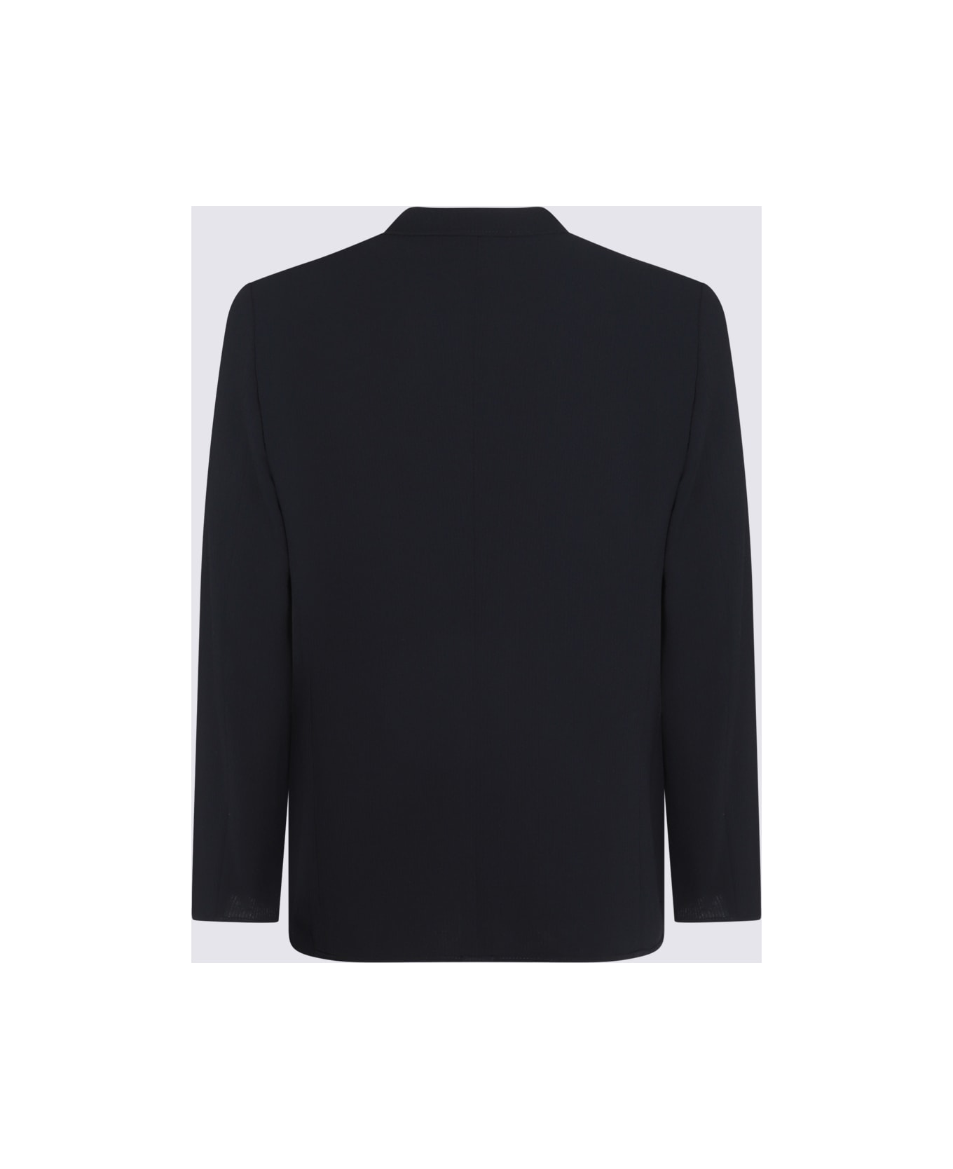 Giorgio Armani Dark Blue Wool Blazer