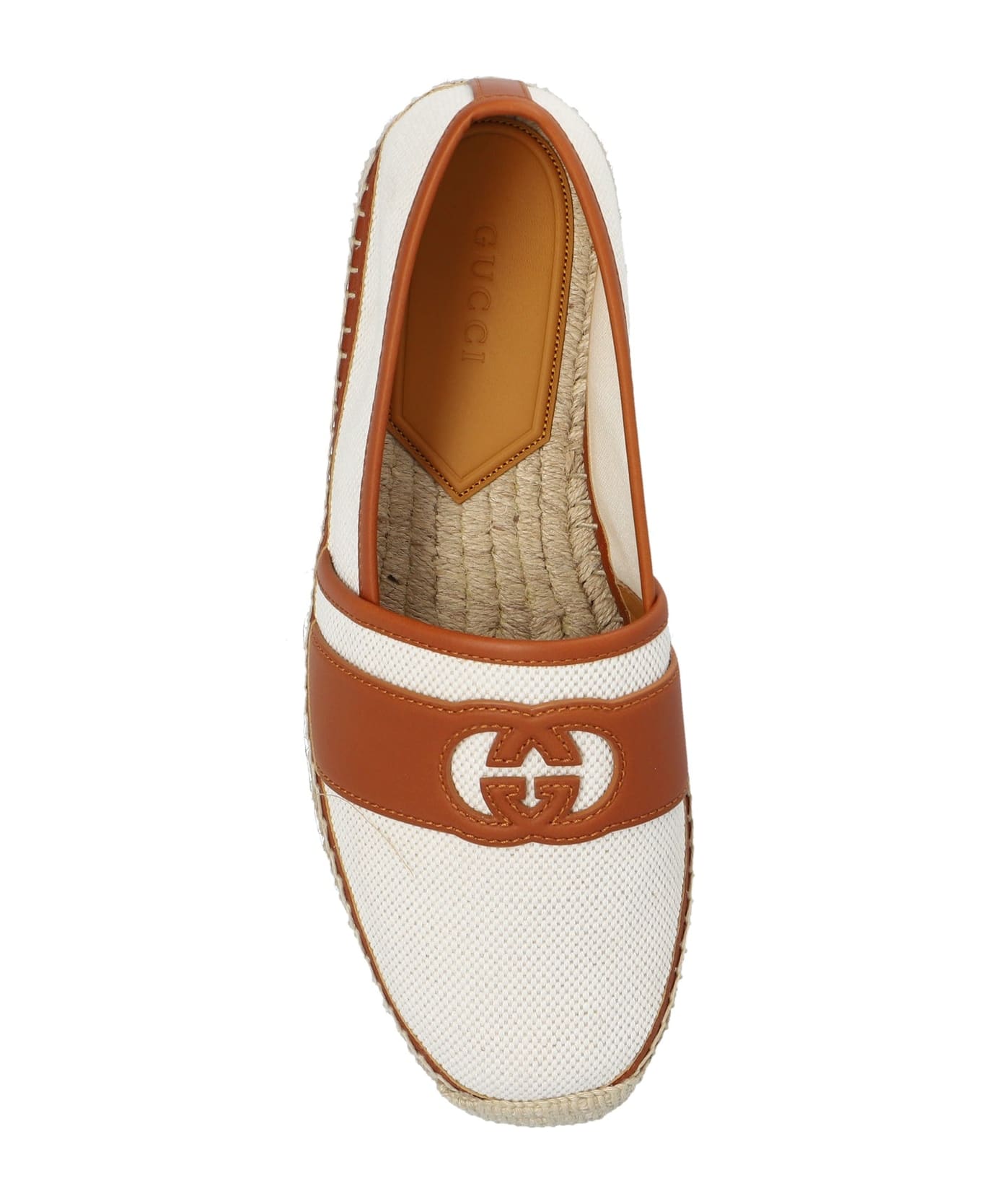 Gucci Gg Canvas Espadrilles - Beige