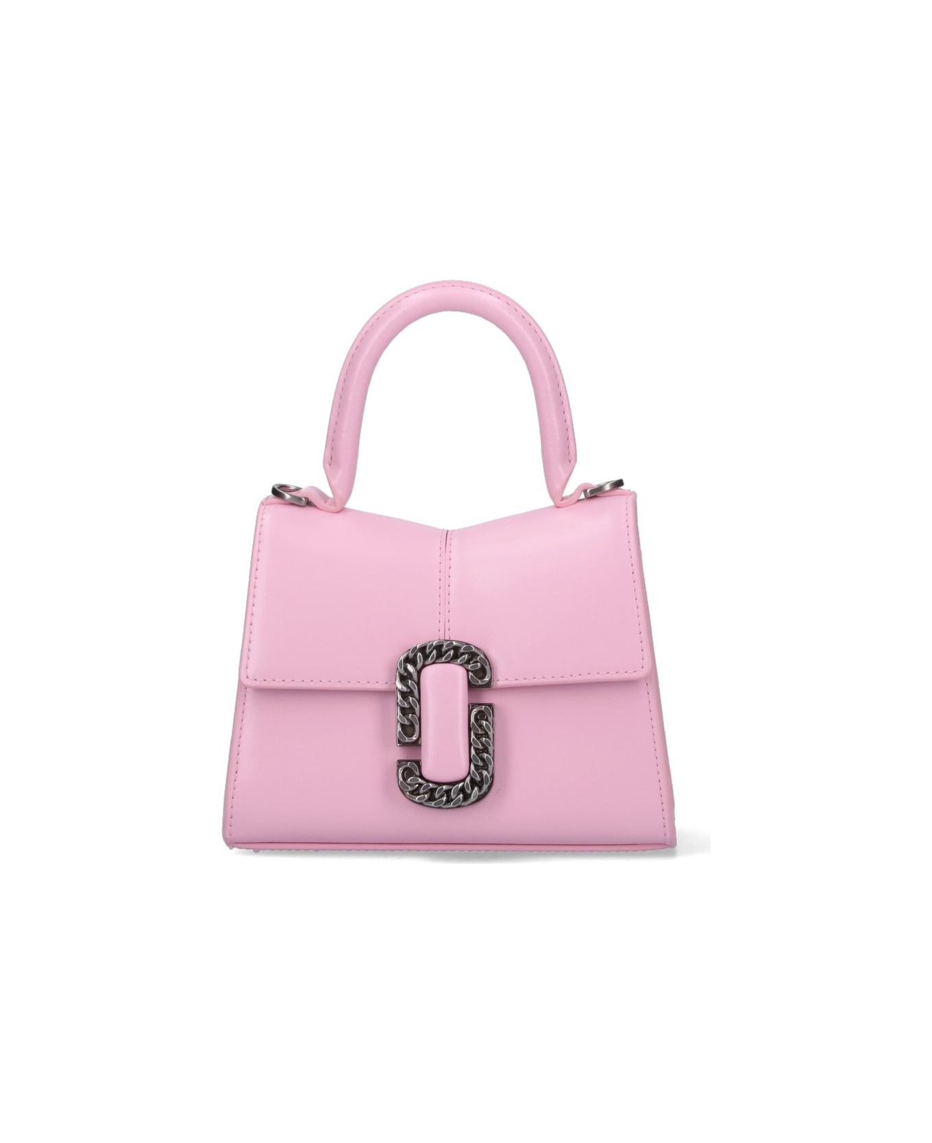 Marc Jacobs The St.marc Mini Top Handle Bag - Pink