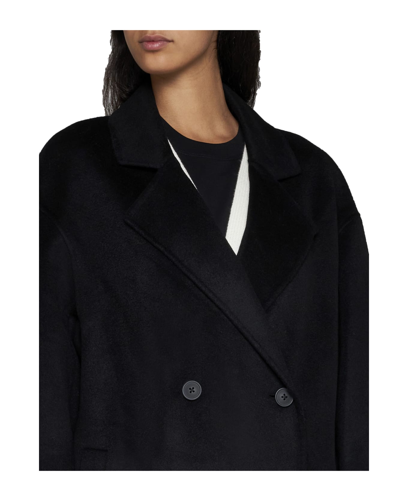 Loulou Studio Coat - Black