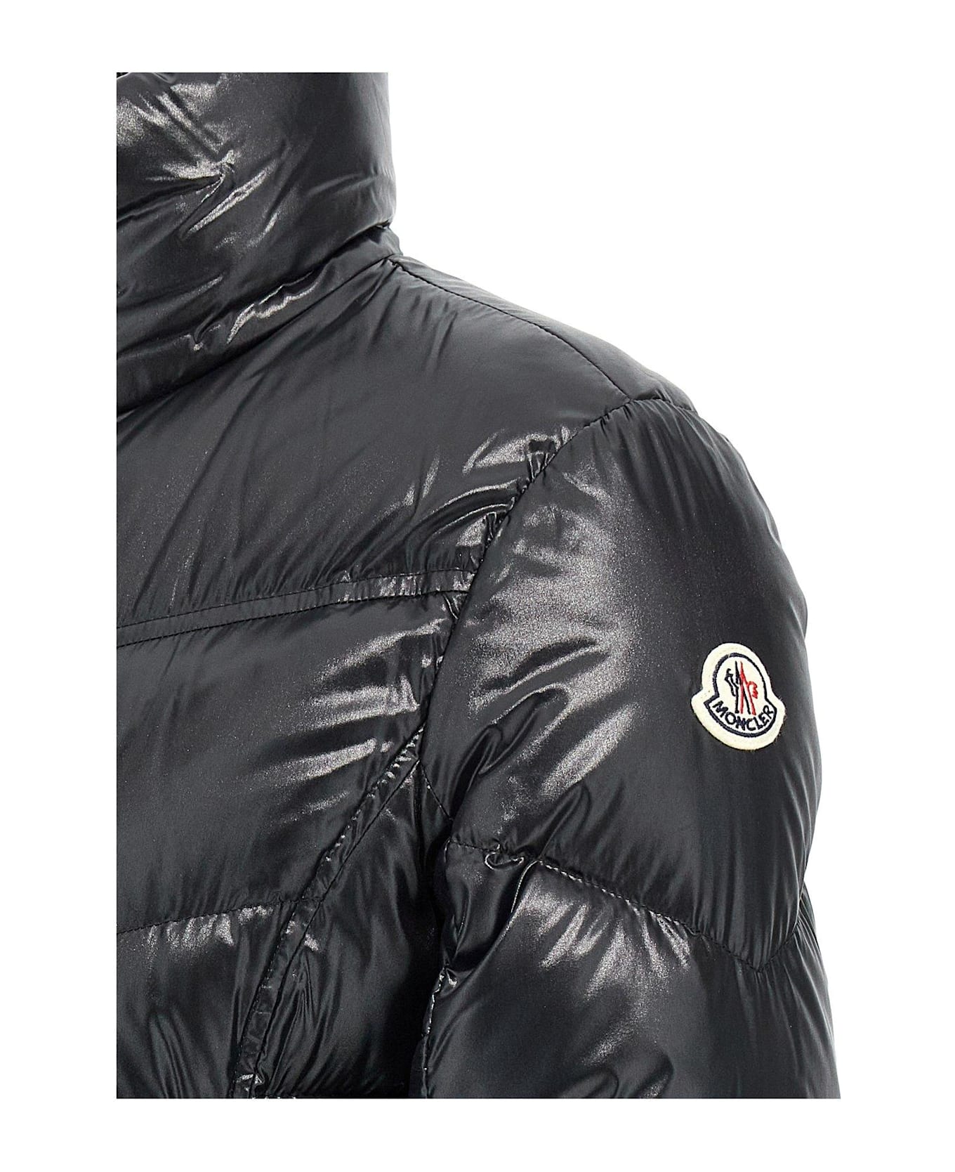 Moncler Logo Patch Down Jacket - 999