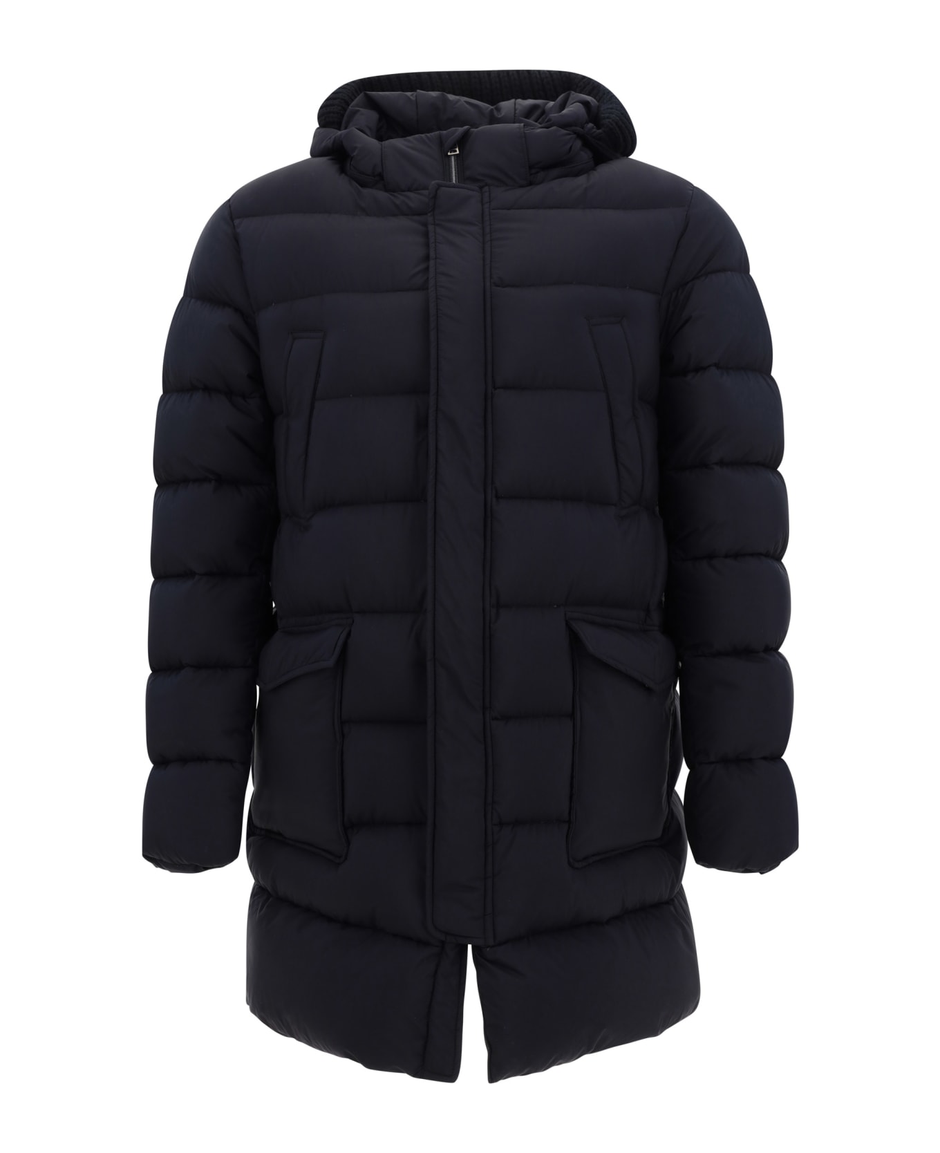 ダウンジャケット HERNO FW24 Eskimo - Hooded Down Jacket (PI004ULE 9300) Herno L'eskimo Hooded Puffer Jacket | Black | FARFETCH