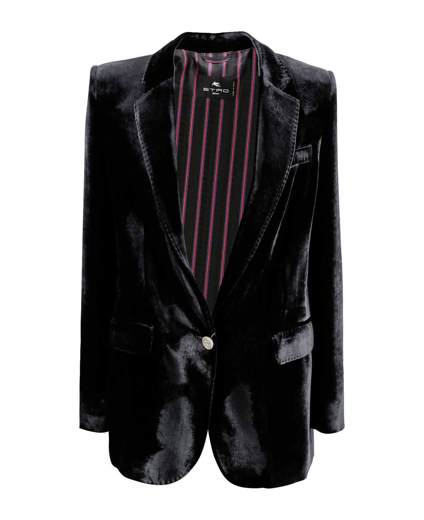Etro Velvet Jacket - Black