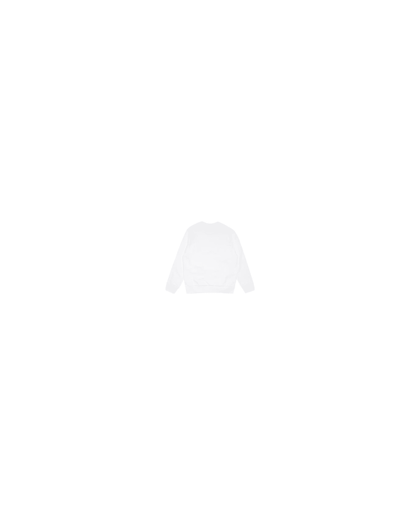 Marni Felpa Con Stampa - White ニットウェア＆スウェットシャツ