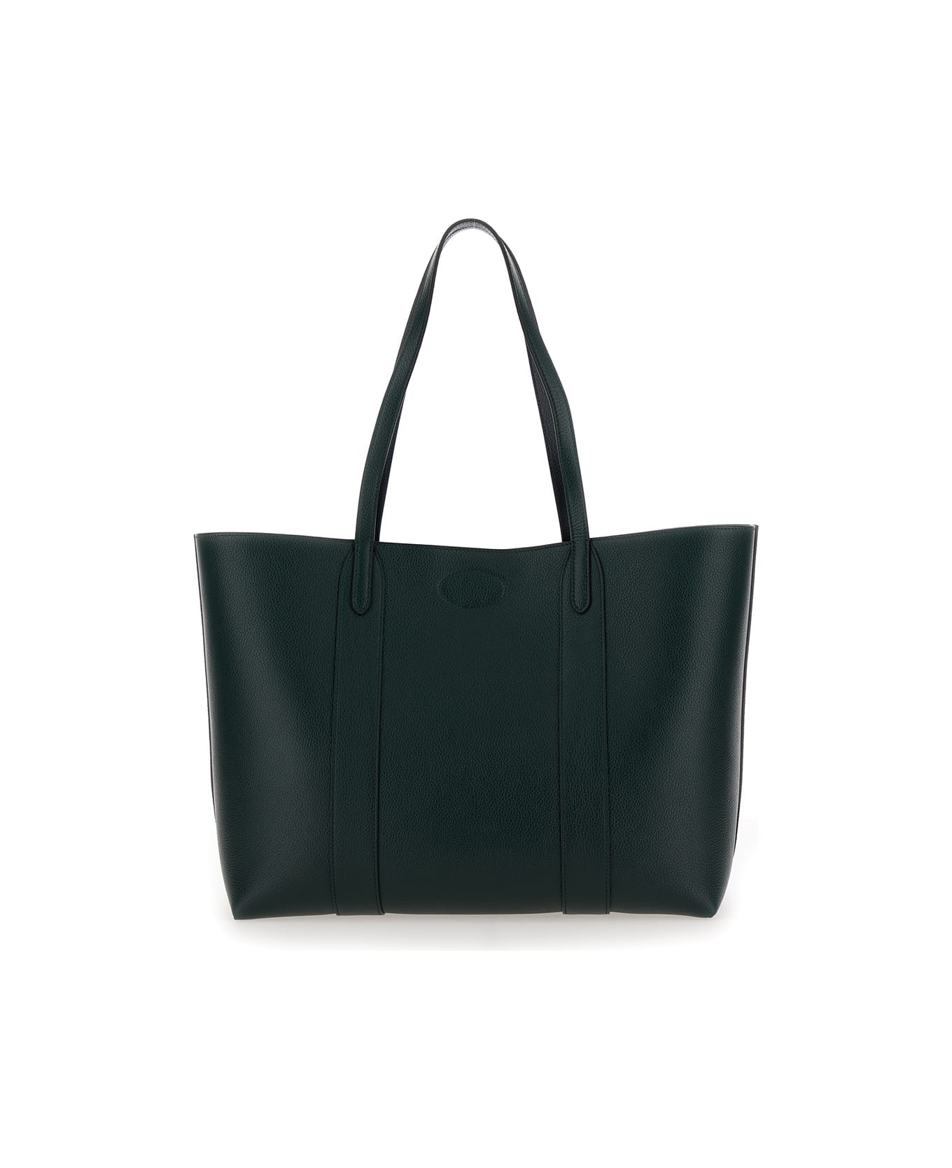 Mulberry 'bayswater Small' Green Tote Bag With Postman's Lock Closure In Leather Woman - Green トートバッグ