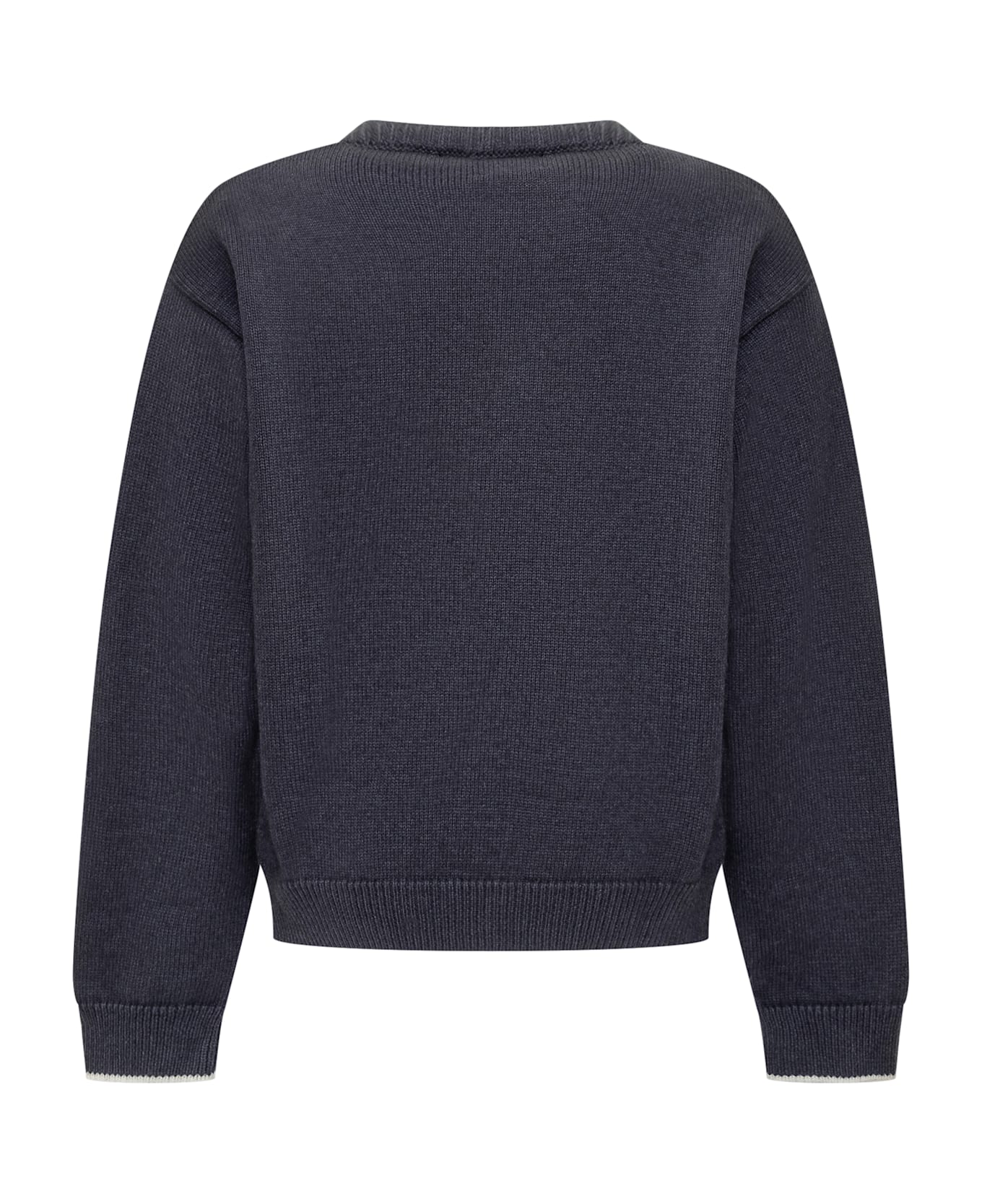 Off-White Sweater - NAVY WHITE