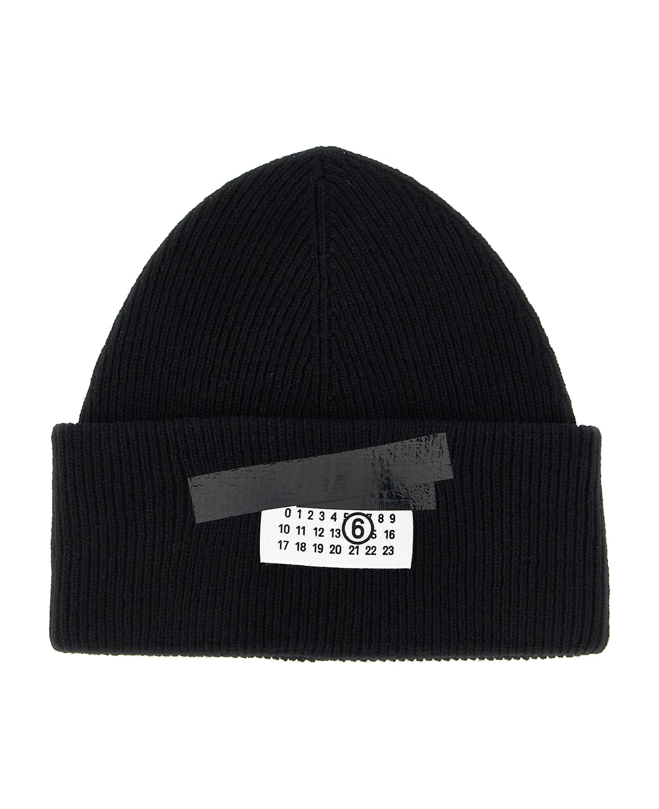 MM6 Maison Margiela 
numeric Signature Mm6
 Cap - Black  