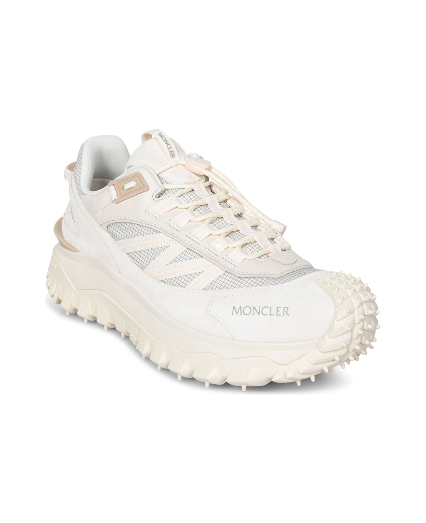 Moncler Trailgrip White Sneakers - White