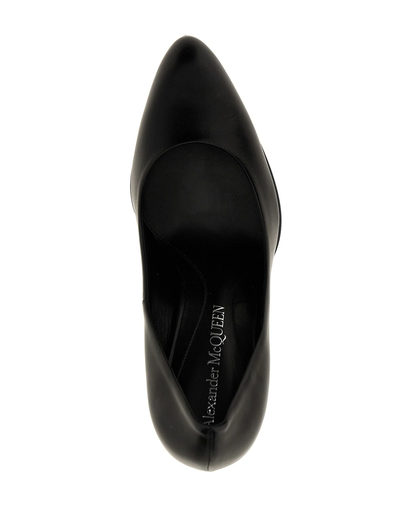 Alexander McQueen Armadillo Leather Pumps - Black