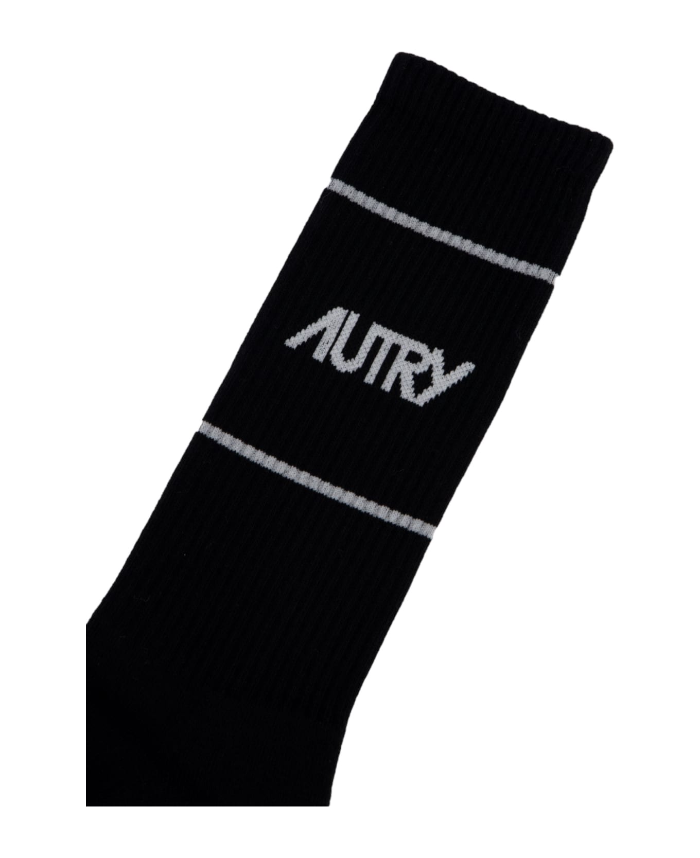 Autry Socks - Lines Black