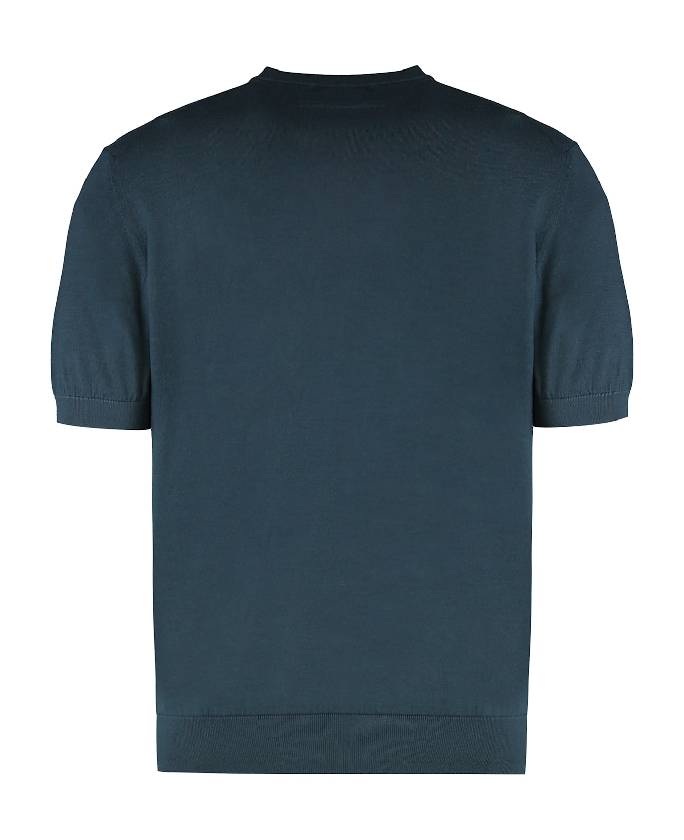 Zegna Short Sleeve Sweater - green