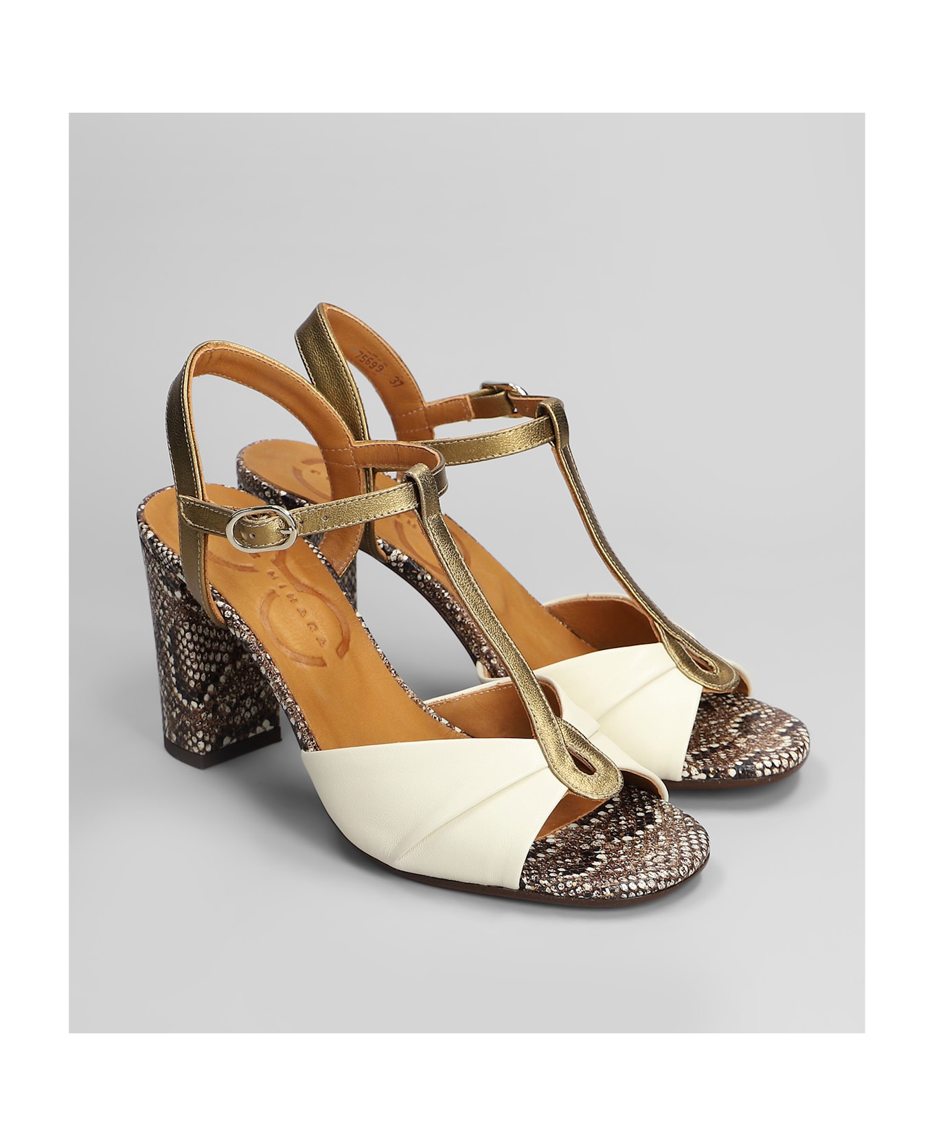 サンダル・ミュール CHIE MIHARA Women Sandals BIAGIO46ANTOA Beige Chie Mihara Biagio 46 Sandals In Beige Leather | italist