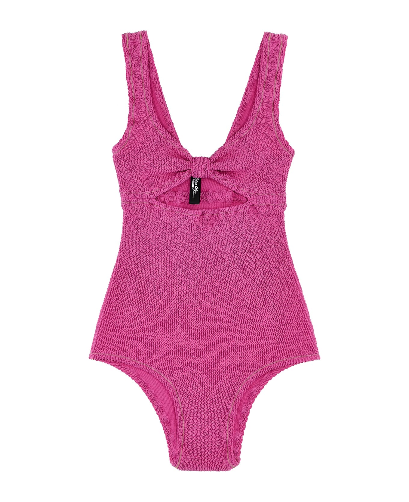 Rotate by Birger Christensen Rotate Birger Christensen X Reina Olga One-piece Swimsuit - Fuchsia