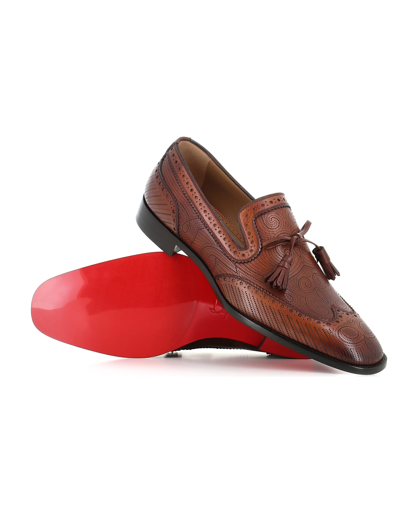 Christian Louboutin Slipper Grave Moc Flat - Leather
