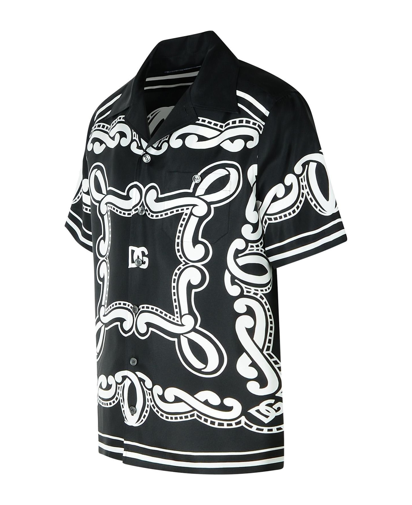 Bandanna Printed Short-sleeved Shirt - Thumbnail 1