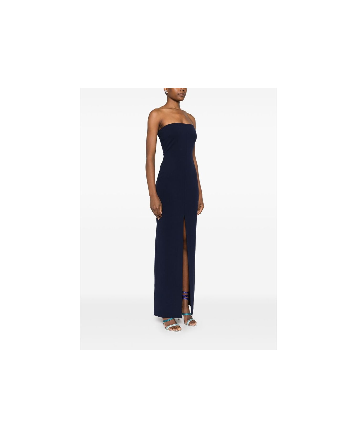 Solace London Dress - BLUE