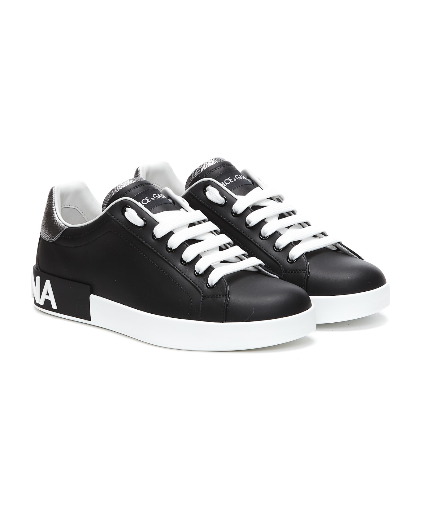 Dolce & Gabbana Portofino Sneakers - Black