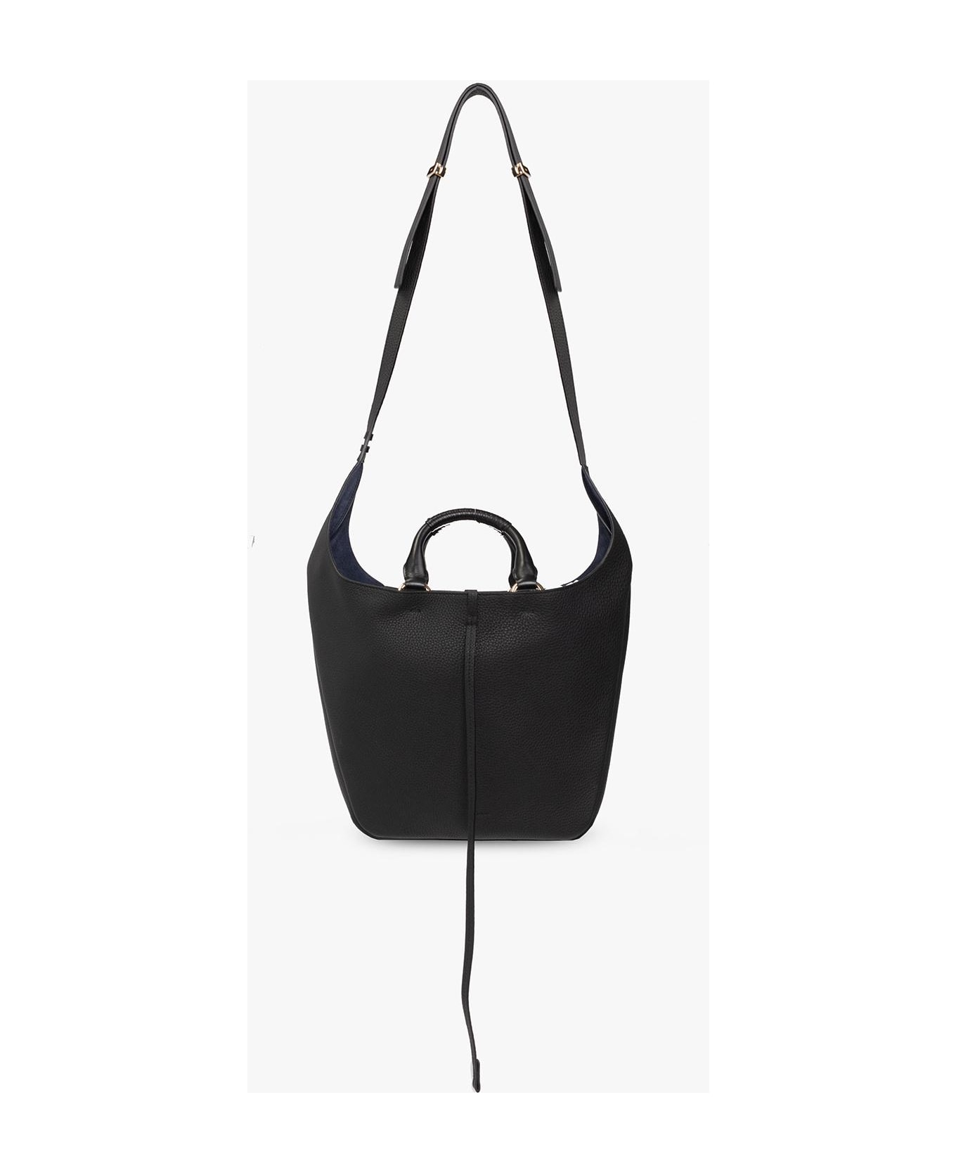 Chloé 'deia Medium' Shoulder Bag - Nero