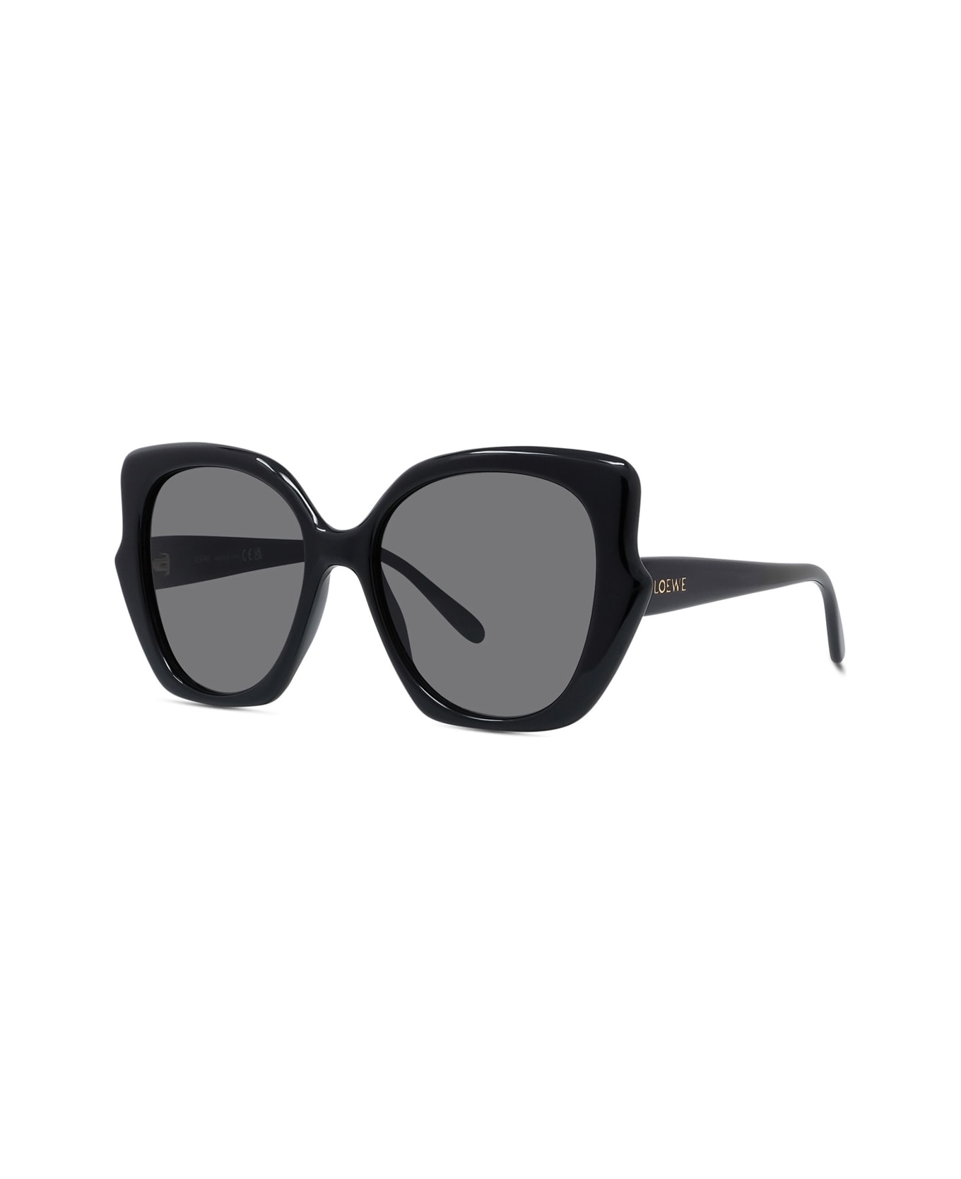 Loewe Lw40133i Slim 01a Black Sunglasses - Nero