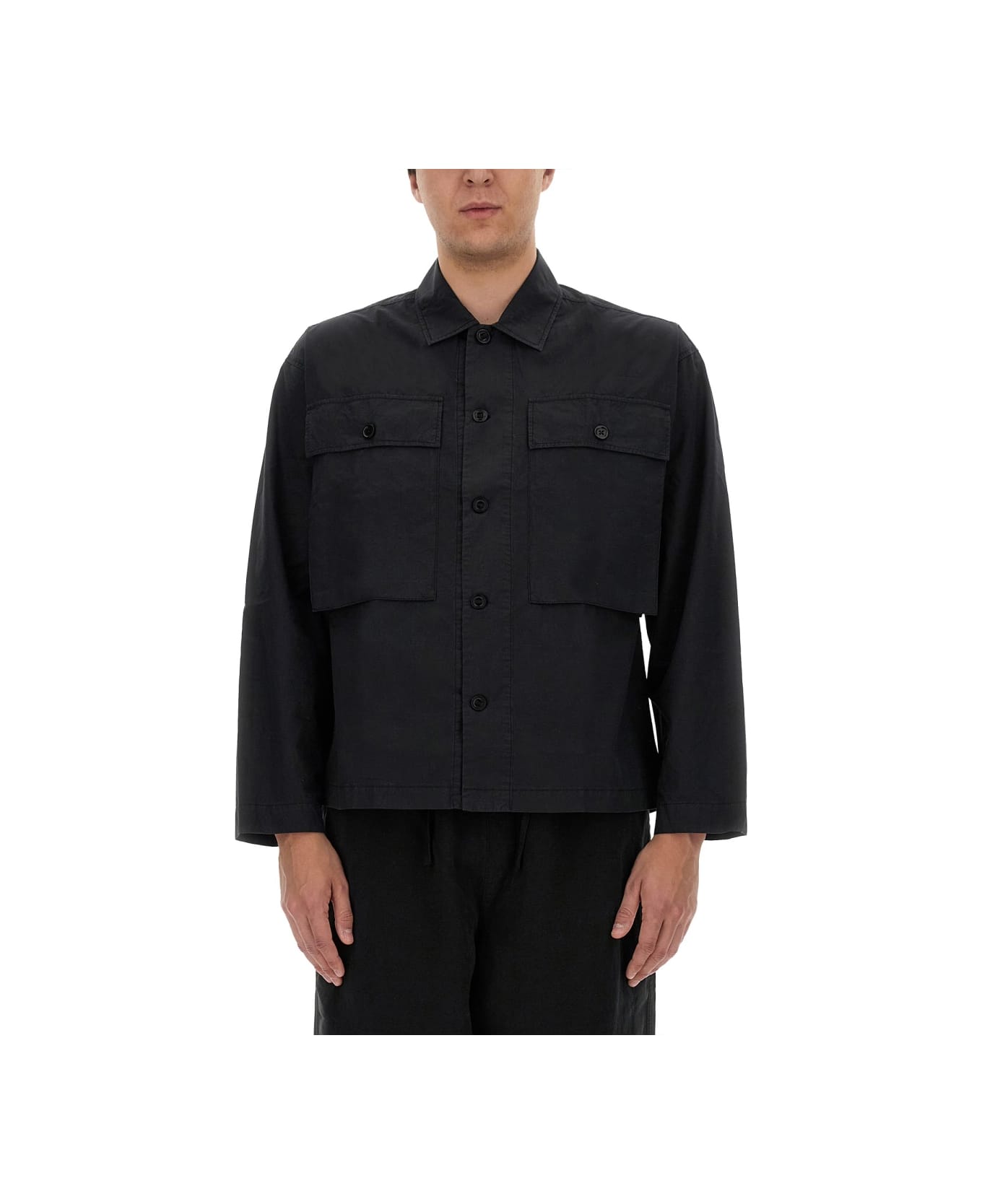 YMC Military Shirt - BLACK