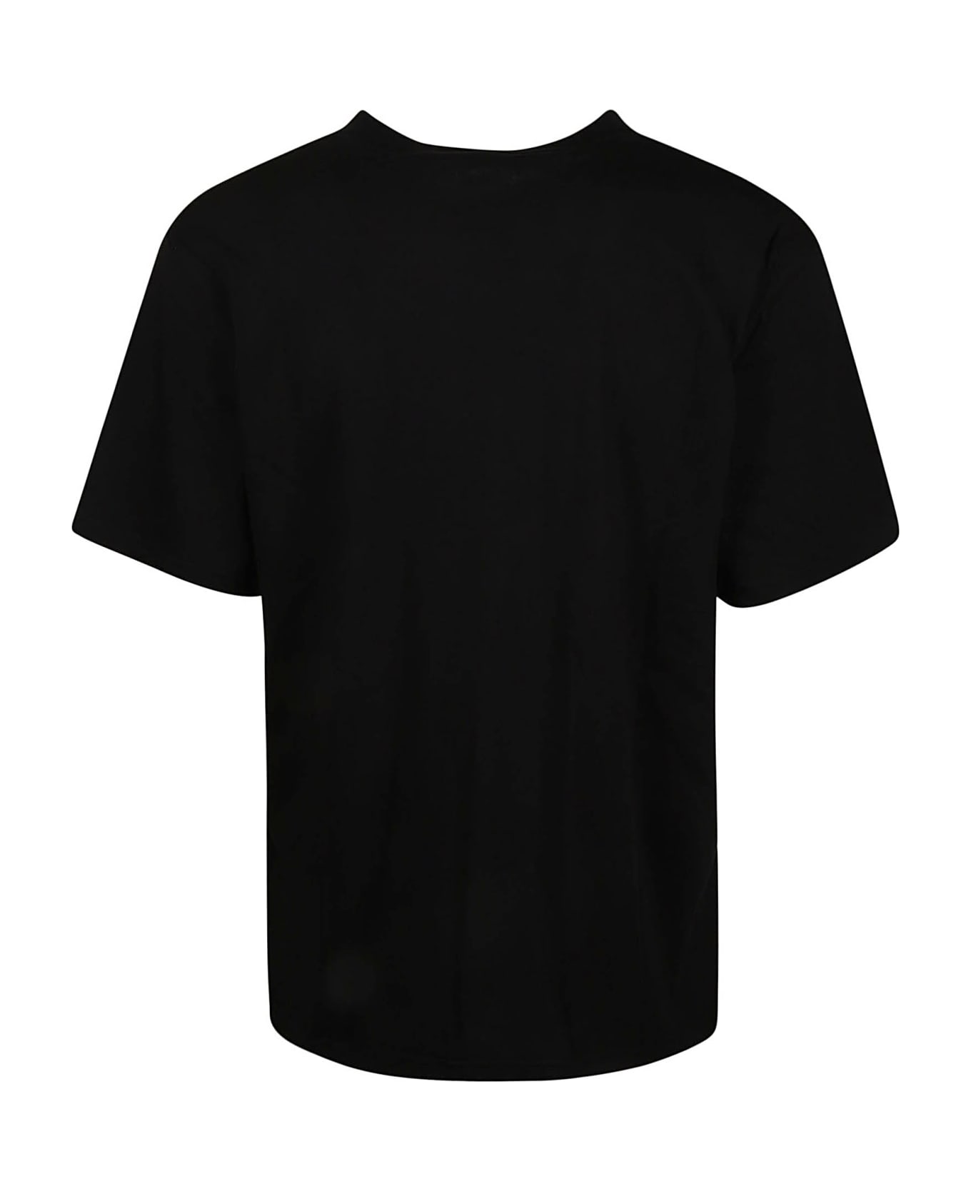 GCDS Paint Logo Regular T-shirt - Black