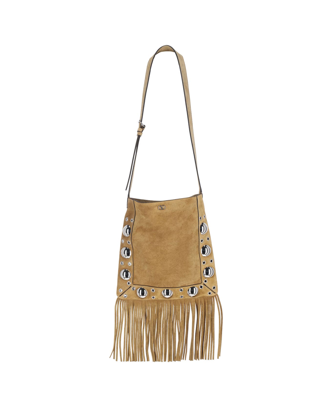 Valentino Garavani 
nellcôte
 Shoulder Bag - Beige