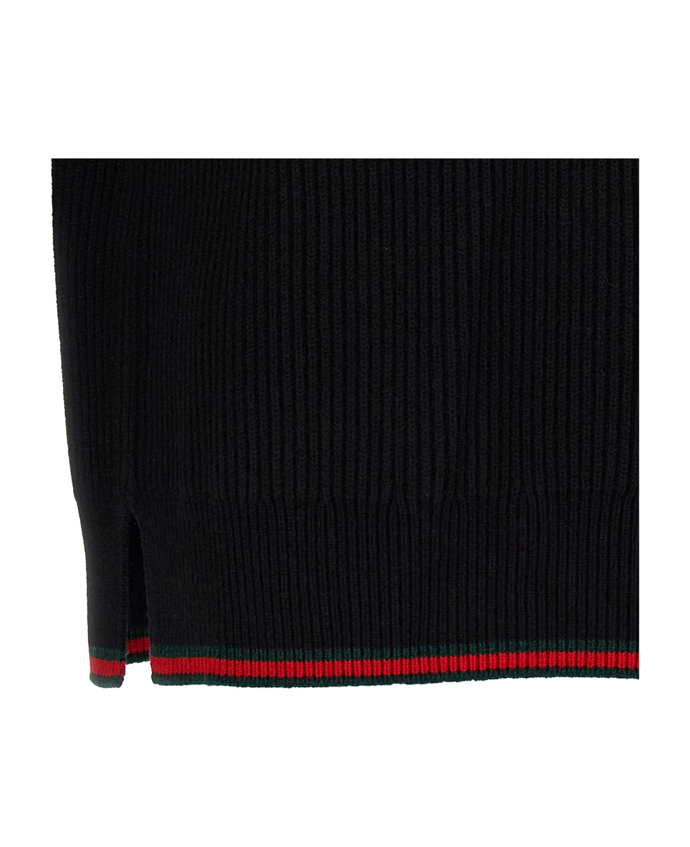 Gucci Web Tape Sweater - Black  