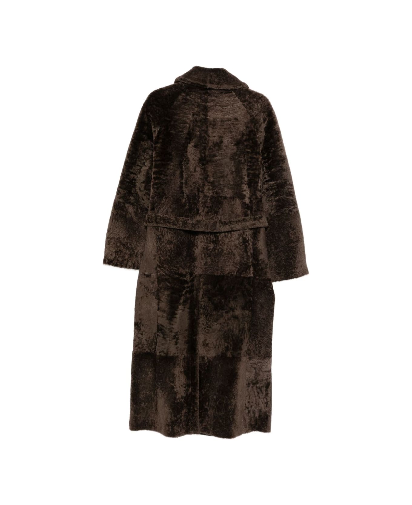 Blancha Brown Coat - Brown