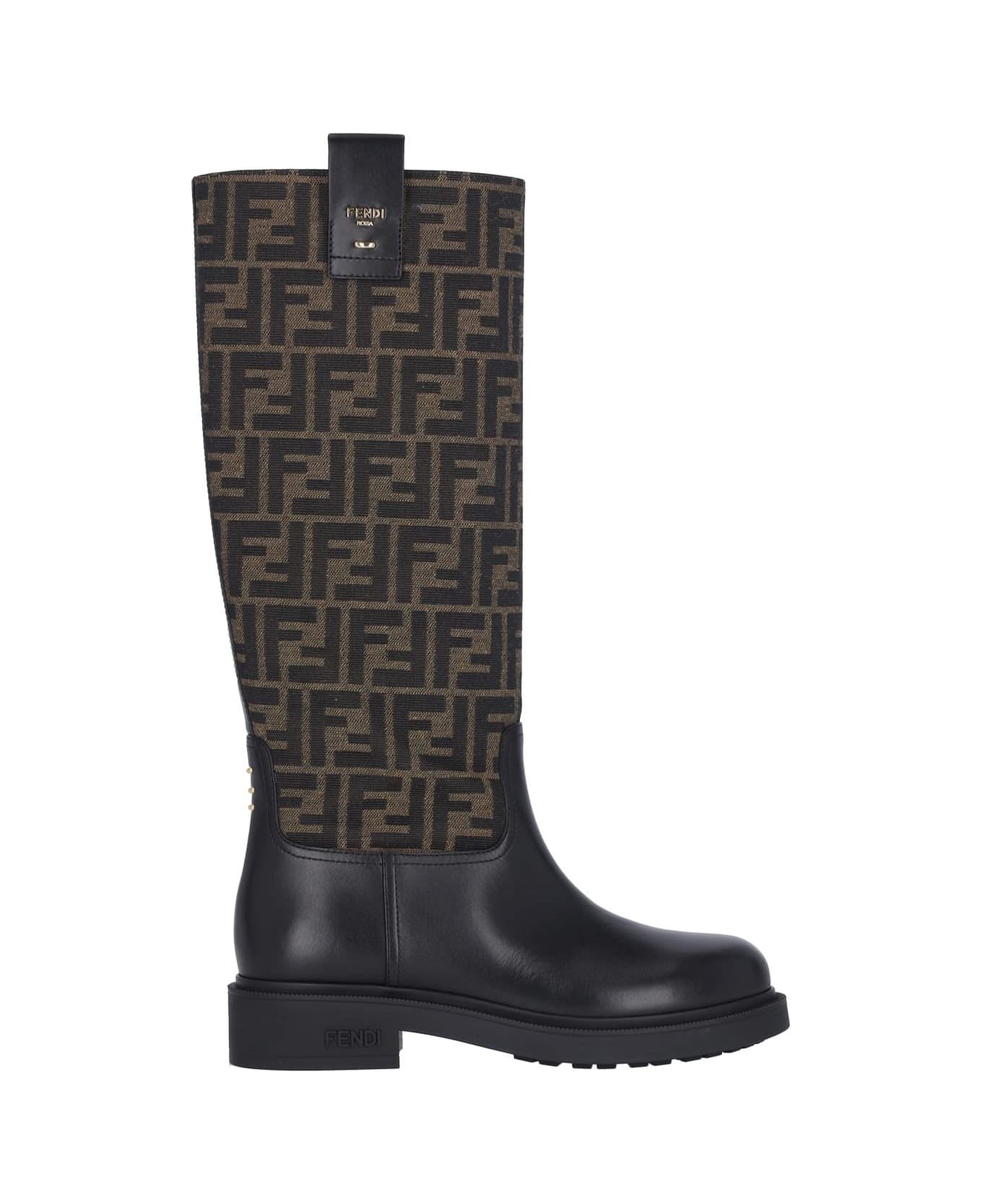 Fendi 'filo' Boots - Black