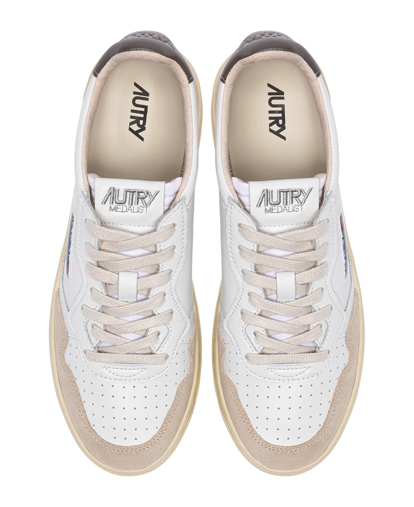 Autry Medalist Low Sneakers - Red