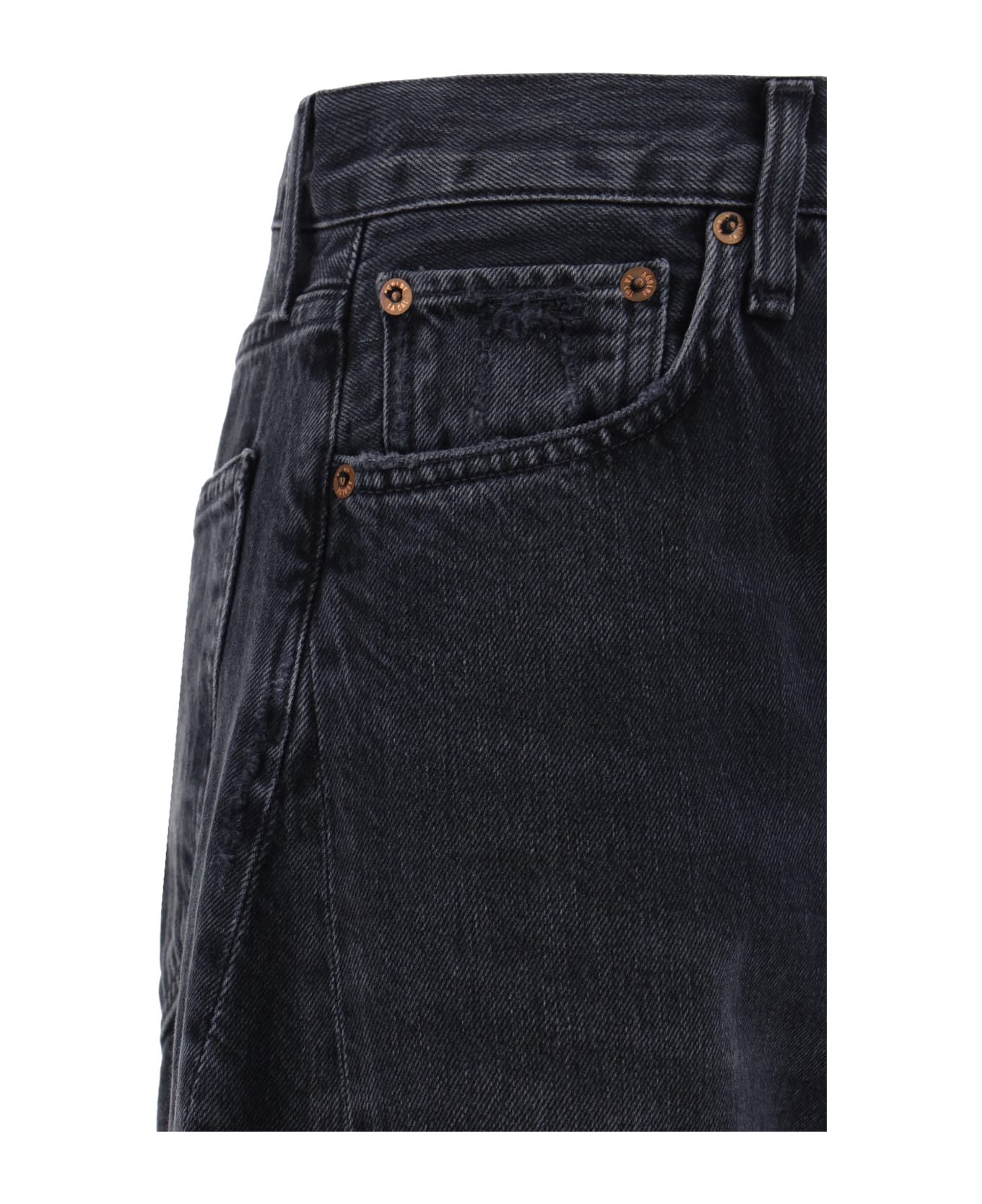 AGOLDE Luna Jeans - Possess (washed Black)