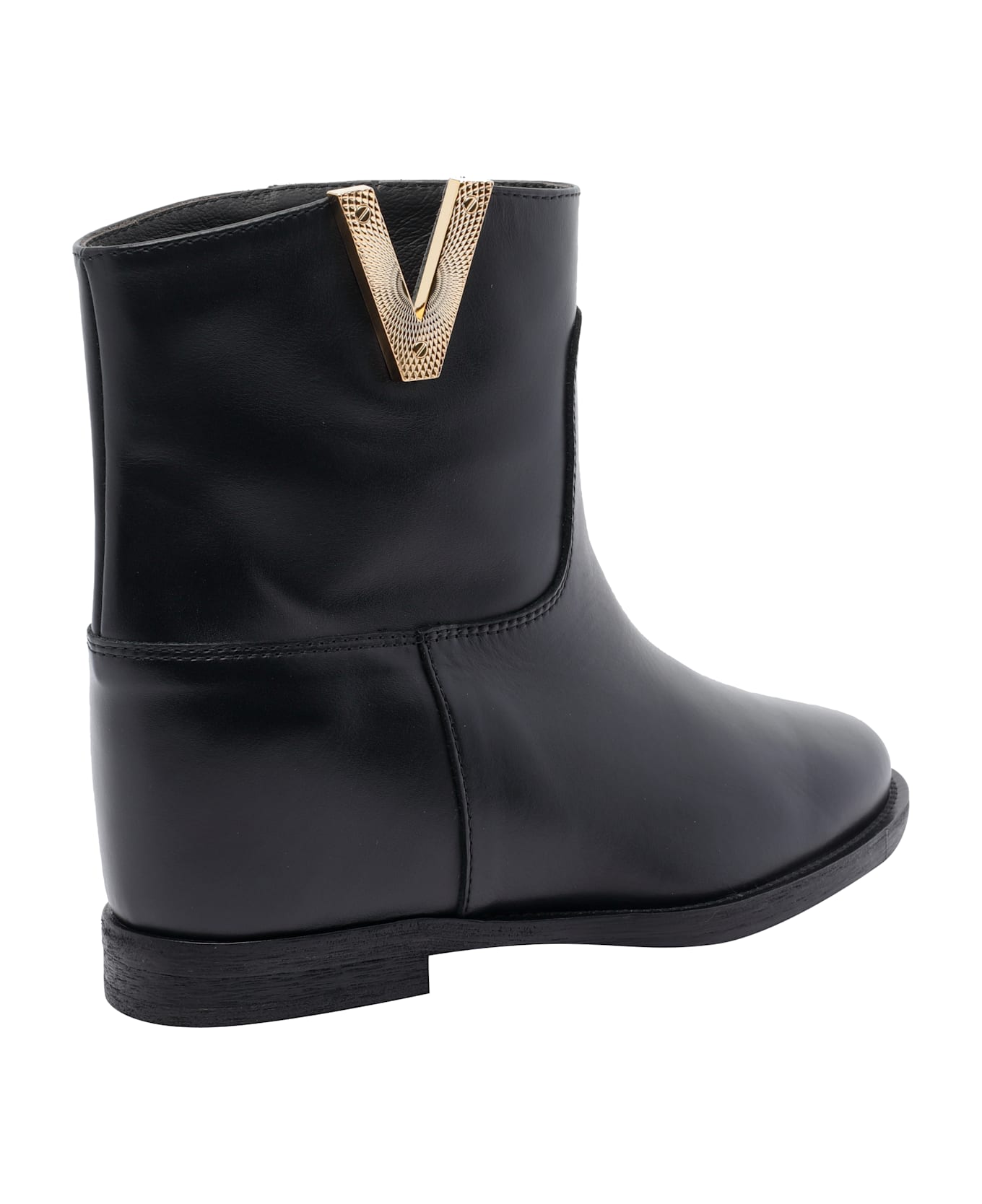 Via Roma 15 V Booties - Black