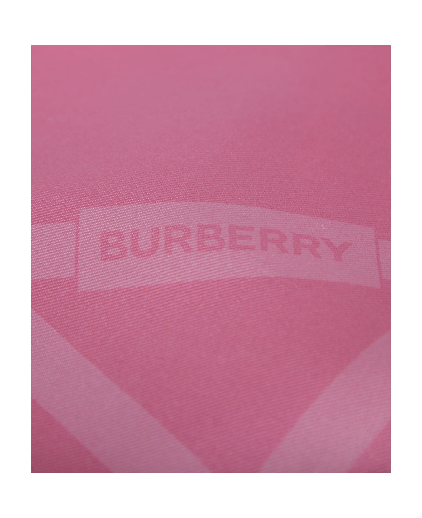 Burberry Printed Silk Foulard - Pink スカーフ＆ストール