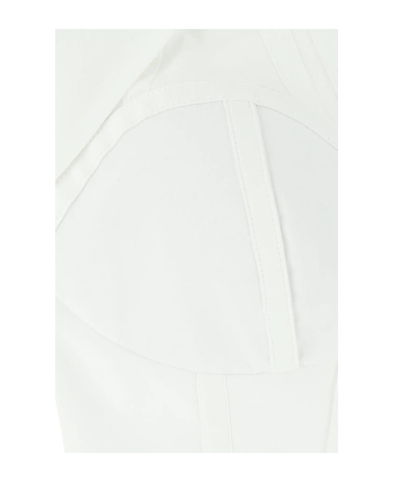 Balmain White Poplin Shirt - White