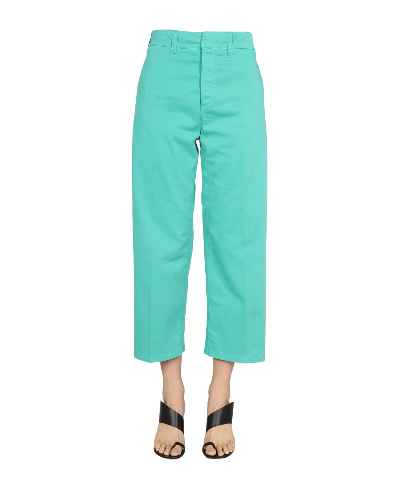 Department Five Jeans Cropped Fit - VERDE