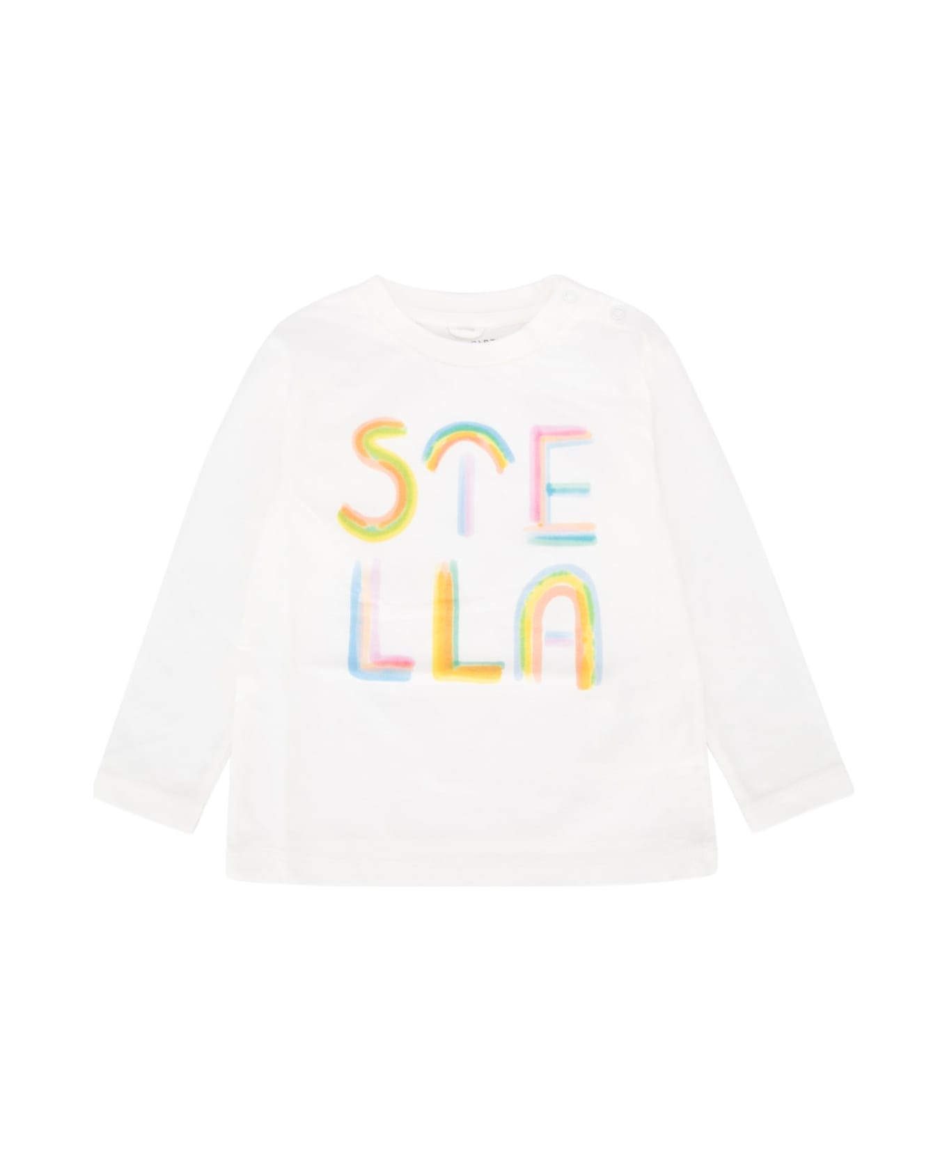 Stella McCartney Kids T-shirt - IVORY Tシャツ＆ポロシャツ