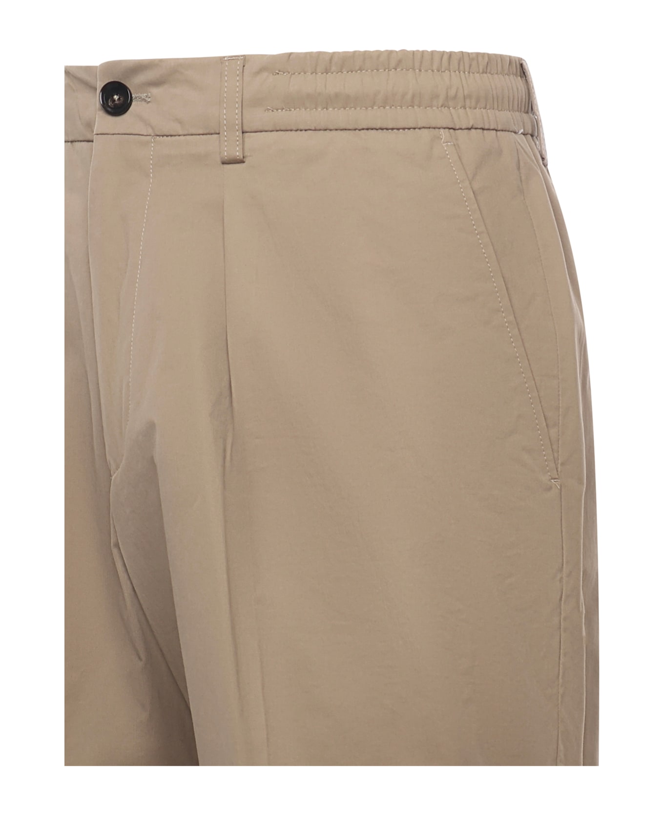 Be Able Havier Cotton Shorts - MUD