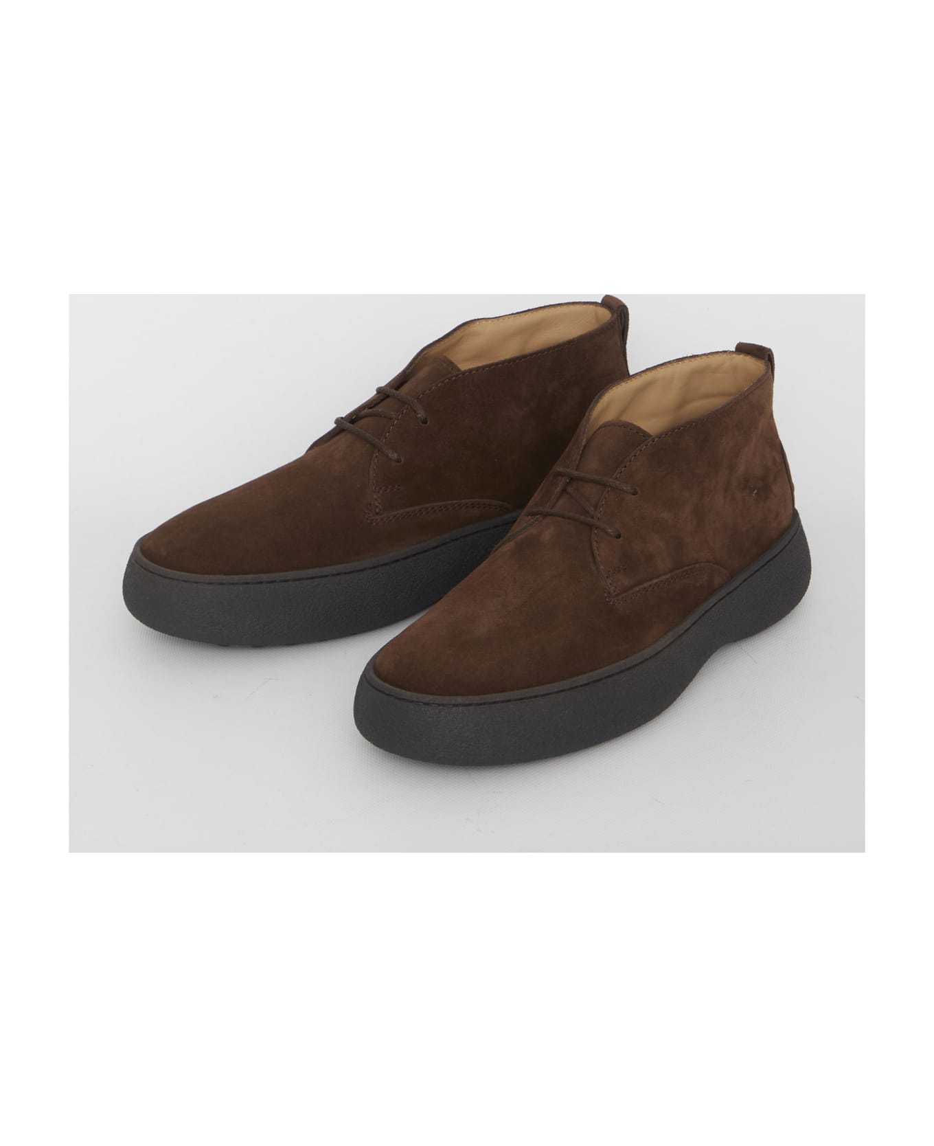 Tod's W. G. Desert Boots - Bruciato