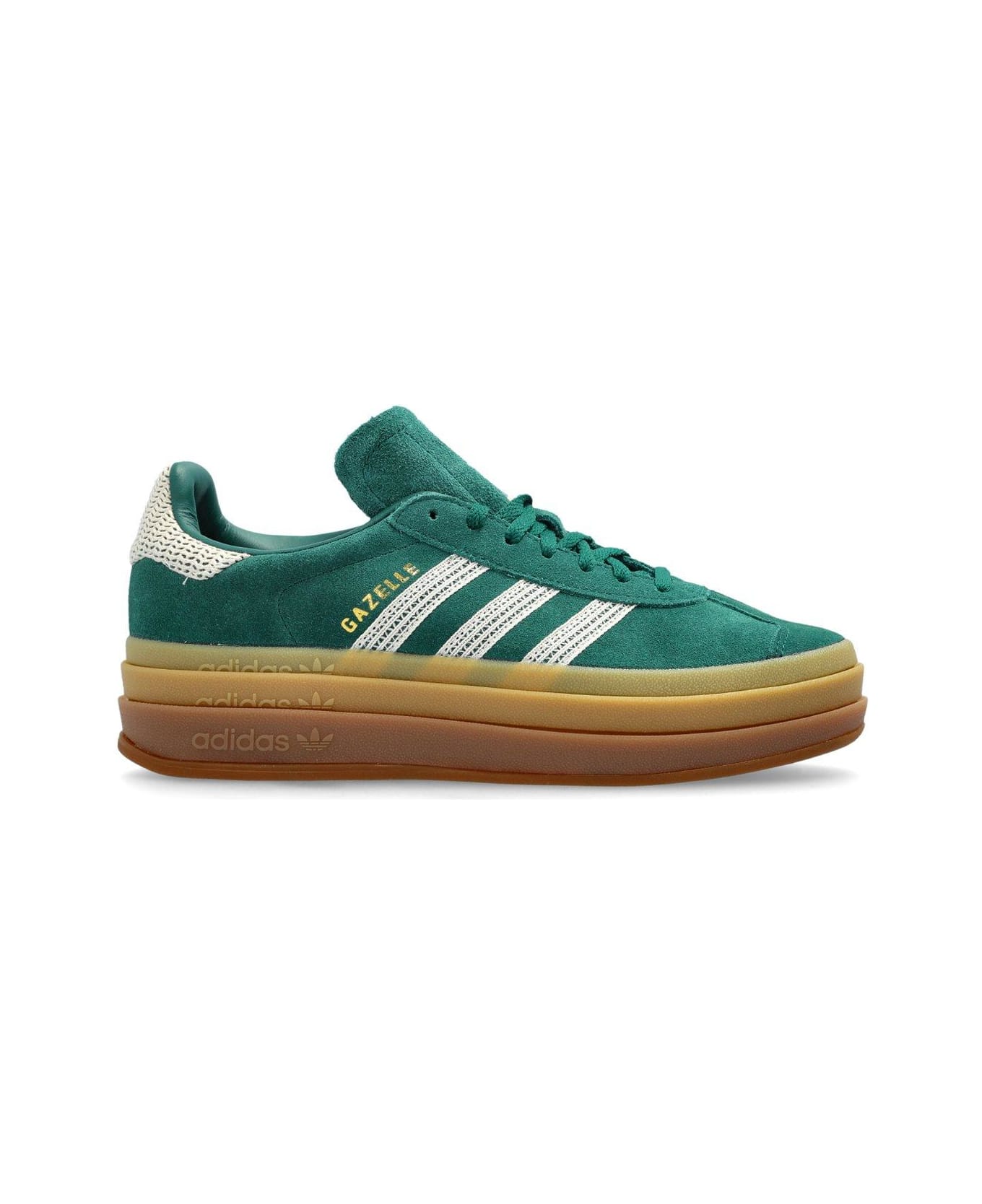 Adidas Originals Gazelle Bold Shoes - Cgreen/wonwhi/goldmt