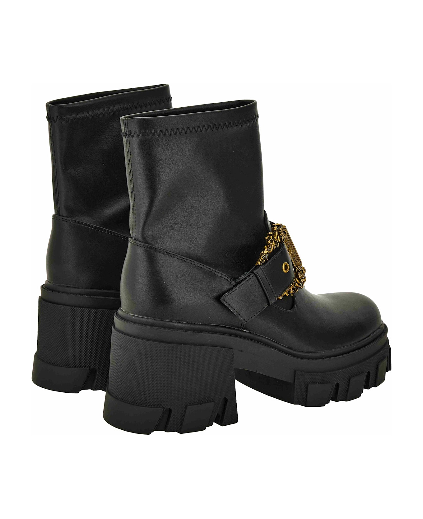 Versace Jeans Couture Ankle Boots - Black