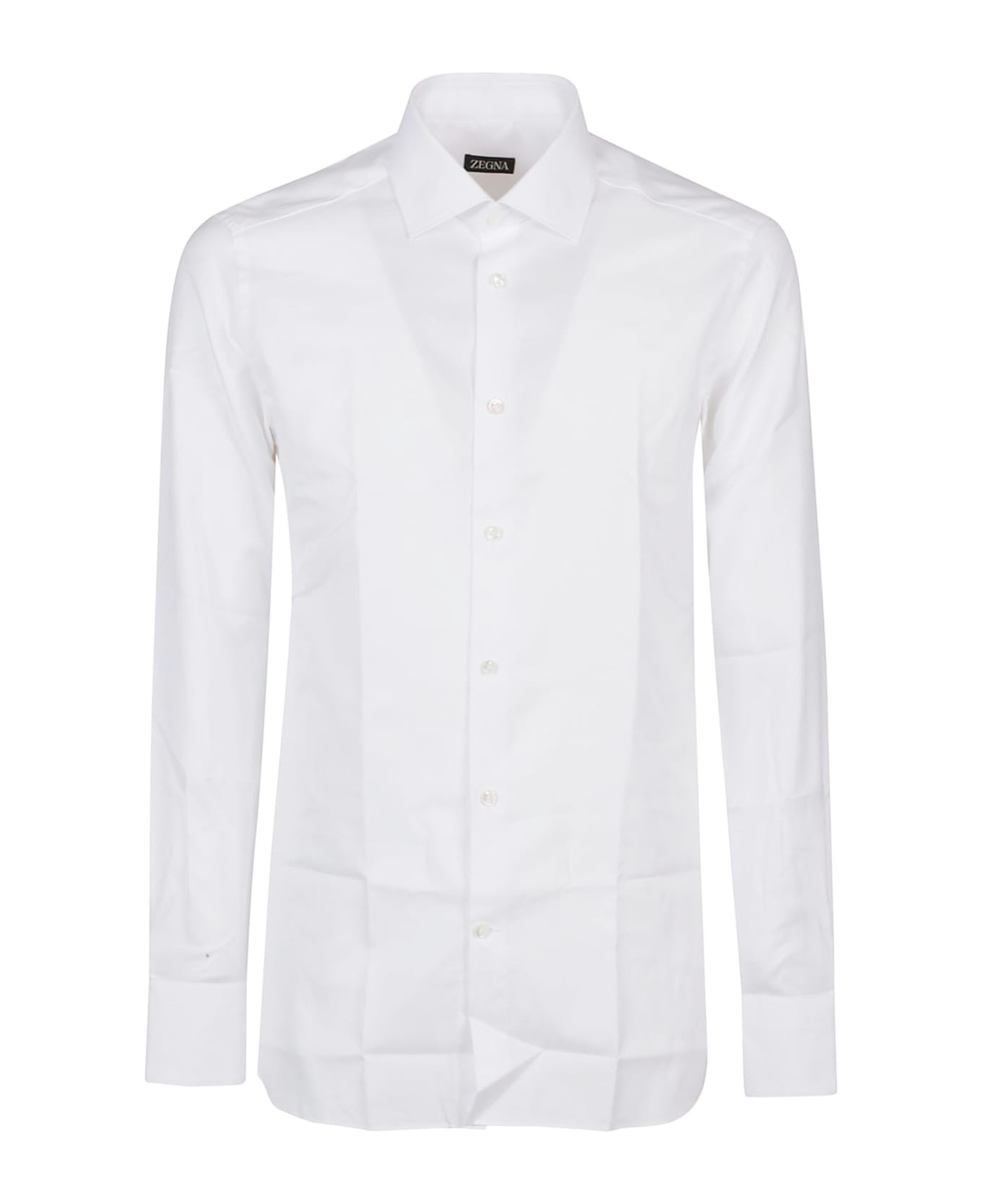Zegna Long Sleeve Shirt - Bianco シャツ
