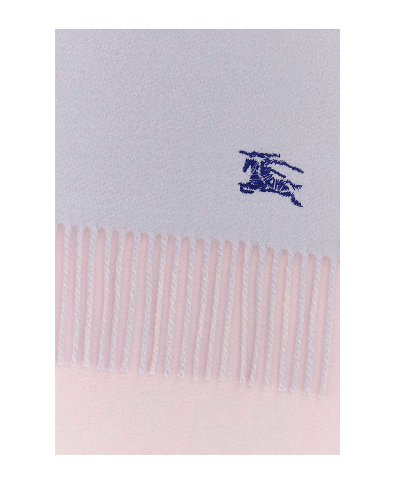 Burberry Lilac Cashmere Reversible Scarf - A4135