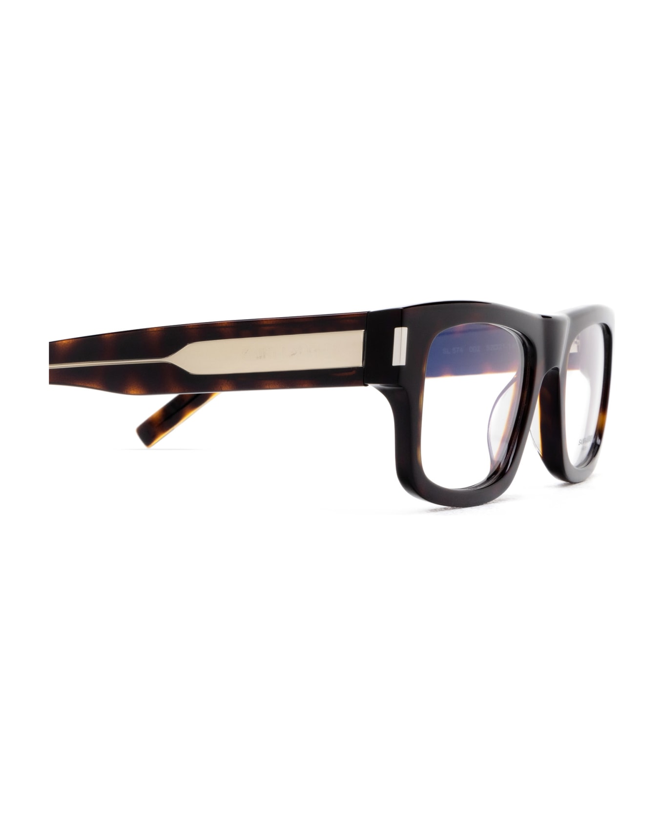 Saint Laurent Eyewear Sl 574 Havana Glasses - Havana